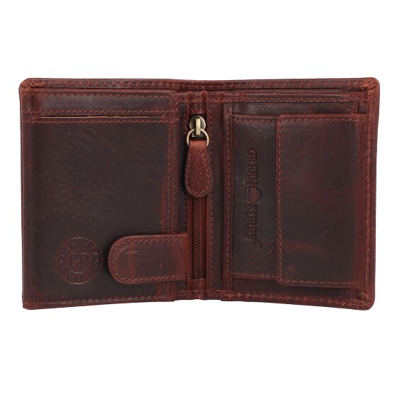 Greenburry Rugged Porte-monnaie Protection RFID Cuir 8.5 cm