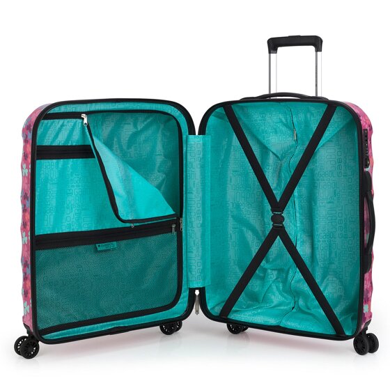 Gabol Clover 4 roulettes Trolley M 66 cm