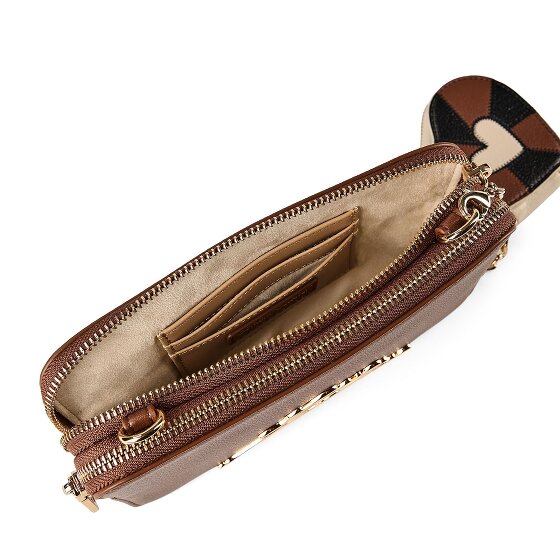 Love Moschino Heart Charm Sac à bandoulière Cuir véritable 20 cm