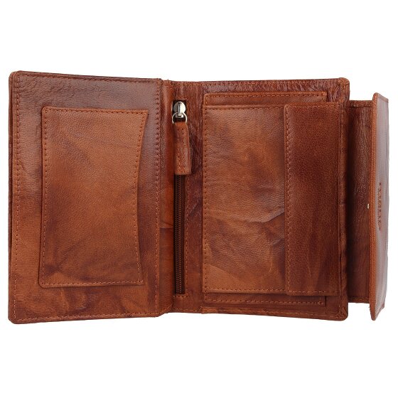 mano Donna Aurona Porte-monnaie en cuir RFID 14 cm