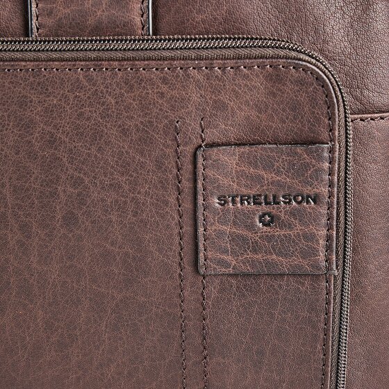 Strellson Hyde Park 1.0 Attaché-case Cuir véritable 39 cm Compartiment ordinateur