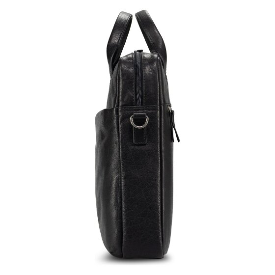 Jost Glasgow Attaché-case Cuir véritable 37 cm Compartiment ordinateur