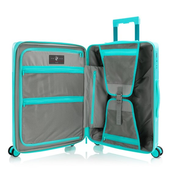Heys HiLite 4 roulettes Trolley M 63.5 cm avec soufflet d'extension