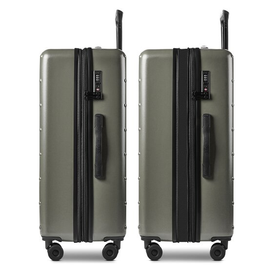 Roberto Cavalli Florence 4 roues Valise cabine 74 cm avec soufflet d'extension