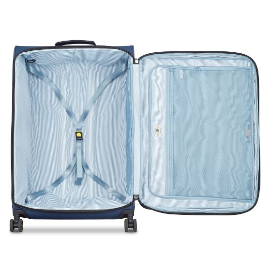 Delsey Paris Turenne Soft 4 roulettes Trolley 83 cm avec soufflet d'extension