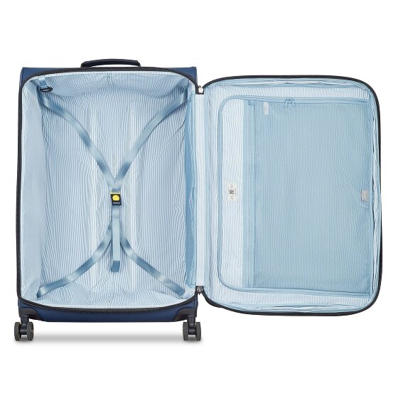 Delsey Paris Turenne Soft 4 roulettes Trolley 83 cm avec soufflet d'extension