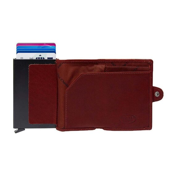 The Chesterfield Brand Albury Étui pour cartes de crédit Protection RFID Cuir véritable 7 cm