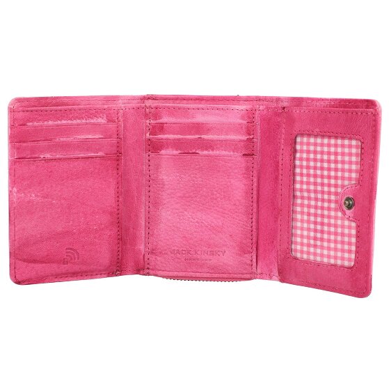 Jack Kinsky Nassau Porte-monnaie RFID cuir 11 cm