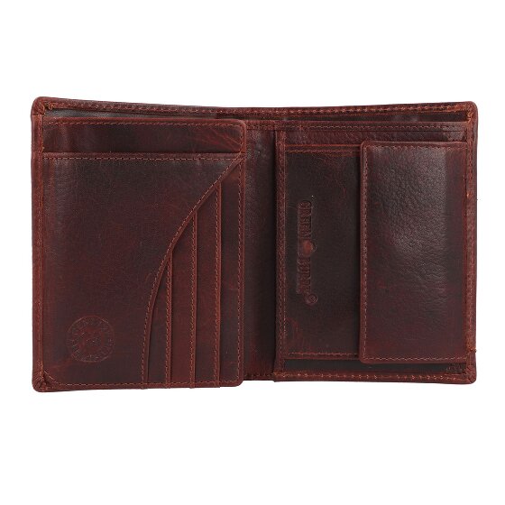 Greenburry Rugged Porte-monnaie Protection RFID Cuir 12.5 cm