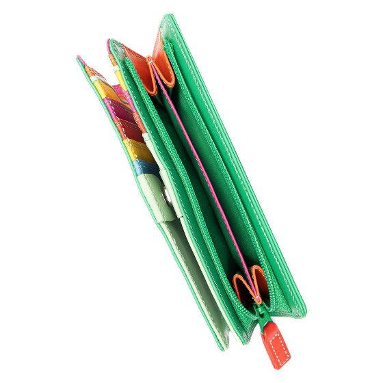 Mywalit Porte-monnaie Protection RFID Cuir véritable 8 cm