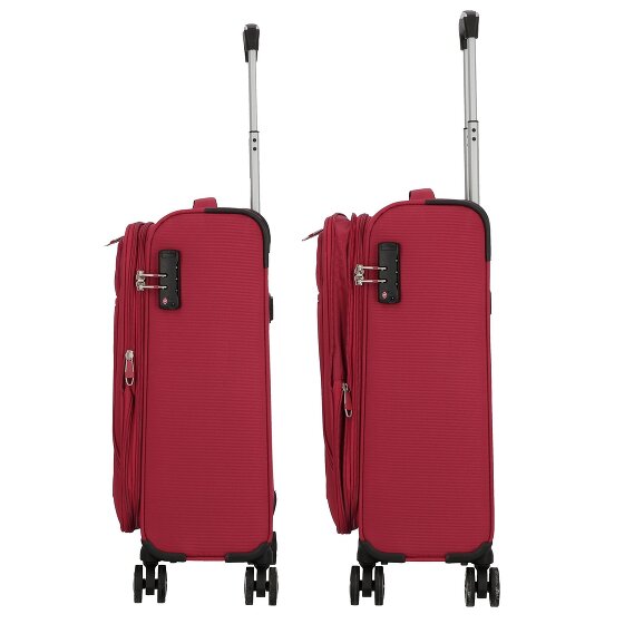 Cocoono Monterrey 4 roulettes Trolley 58 cm avec soufflet d'extension