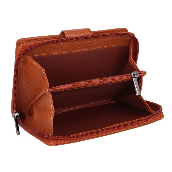 mano Donna Giulia Porte-monnaie Cuir véritable 13 cm