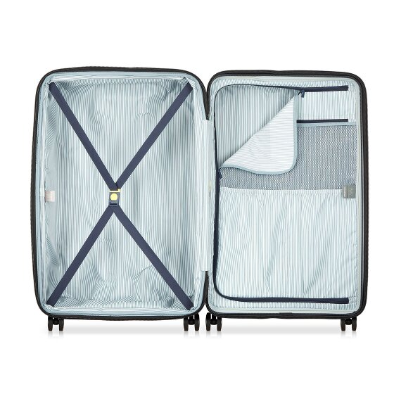 Delsey Paris Longitude 4 roulettes Trolley 81 cm avec soufflet d'extension