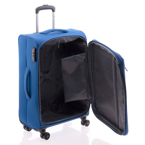 Gladiator 3700 4 roulettes Trolley 66 cm avec soufflet d'extension