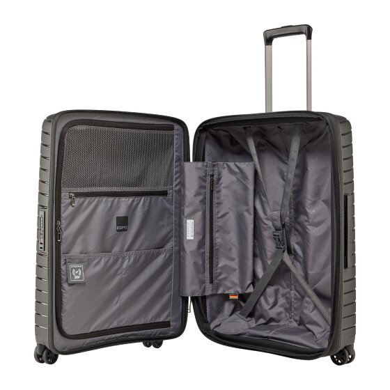 Stratic Novium 4 roues Valise cabine M 65 cm avec soufflet d'extension