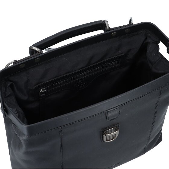 The Chesterfield Brand Wax Pull Up Mallette de médecin Cuir véritable 32 cm