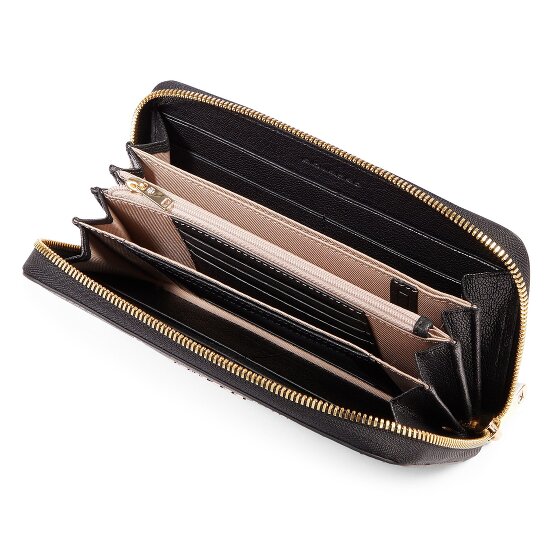 Piquadro Patricia Porte-monnaie Protection RFID Cuir véritable 19 cm