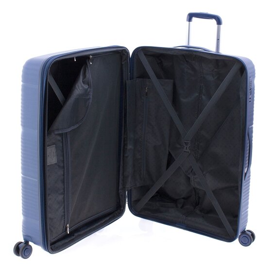 Gladiator 0800 4 roulettes Trolley 76 cm avec soufflet d'extension