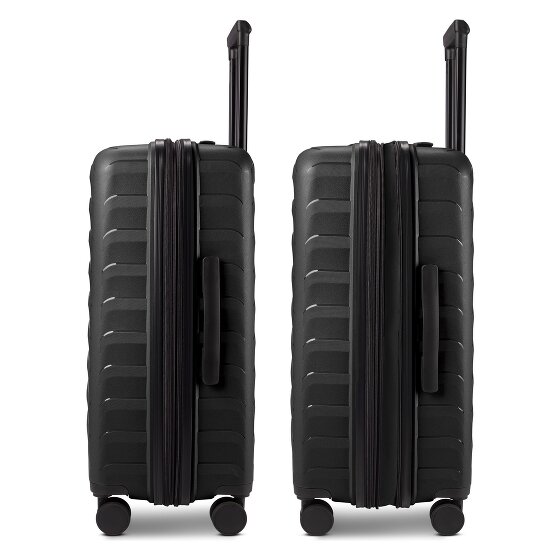 d&n Toronto 4 roues Set de valises 3 pièces avec soufflet d'extension