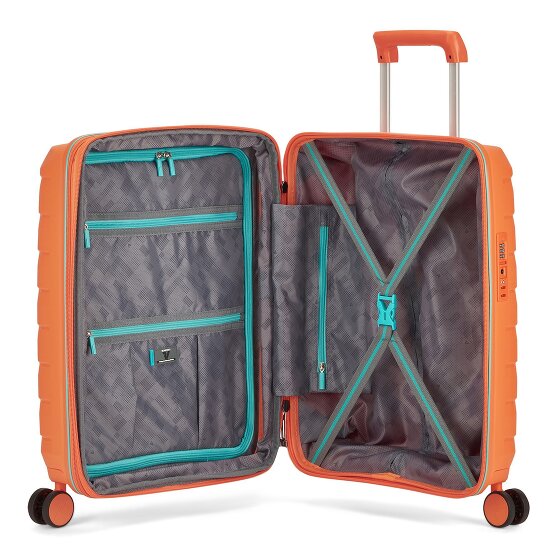 Roncato Skyline 2.0 4 roues Valise cabine 55 cm avec soufflet d'extension