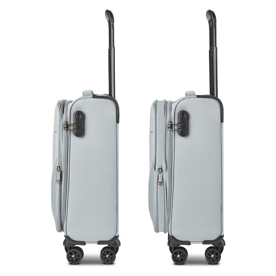 Stratic taska 4 roues Valise cabine S 55 cm avec soufflet d'extension