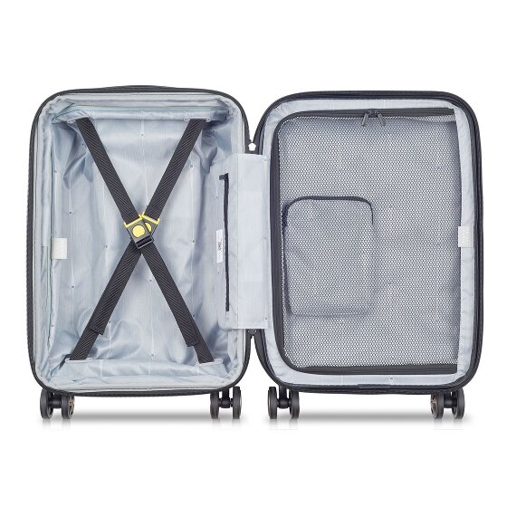 Delsey Paris Shadow 5.0 trolley cabine 4 roulettes 55 cm compartiment ordinateur portable avec soufflet d'extension