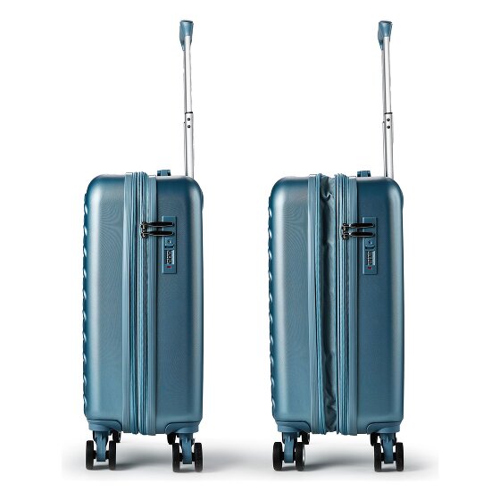 Benzi 5823 4 roues Valise cabine S 53 cm avec soufflet d'extension