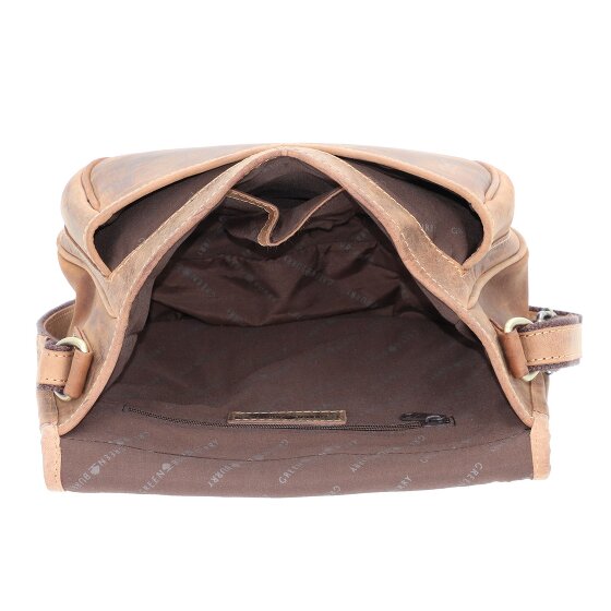 Greenburry Vintage Hunting Bag Sac à bandoulière en cuir 30 cm