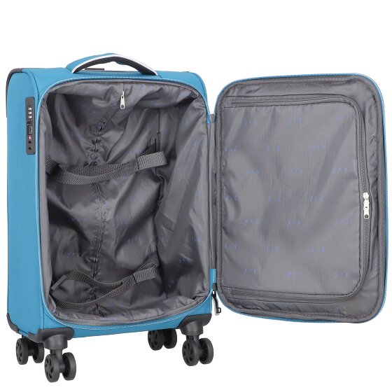 d&n Travel Line 9204 4 roulettes Trolley de cabine 55 cm
