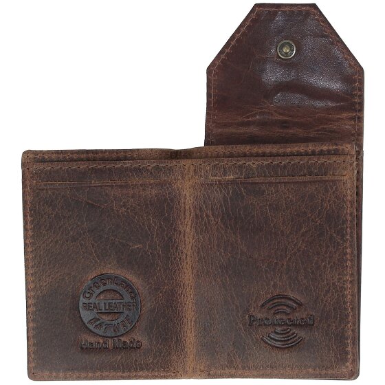 Greenland Nature Porte-monnaie Montana RFID cuir 7 cm