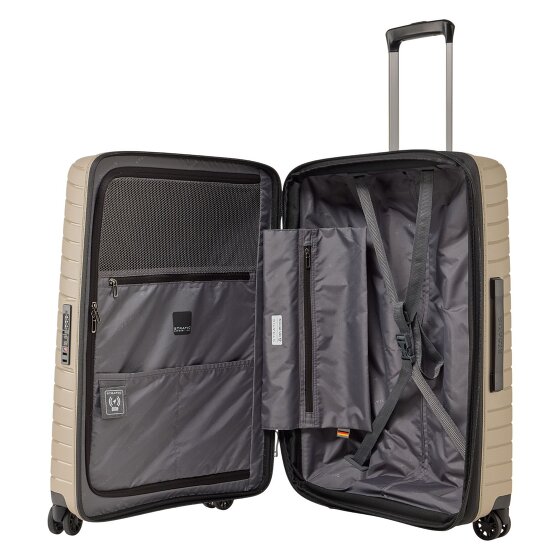 Stratic Novium 4 roulettes Trolley M 65 cm avec soufflet d'extension