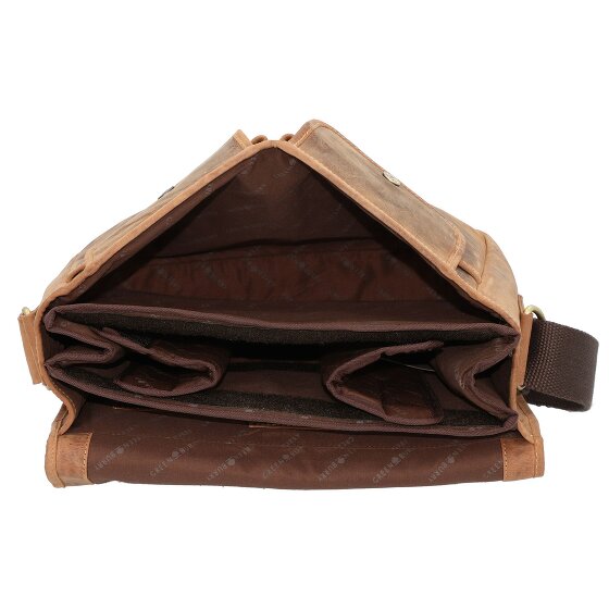Greenburry Vintage Messenger en cuir 34 cm