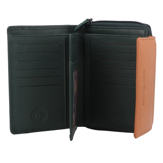 Greenburry Nappa Porte-monnaie Protection RFID Cuir 14 cm