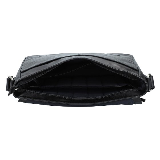 Leonhard Heyden Cambridge Messenger en cuir, 38 cm, compartiment pour ordinateur portable