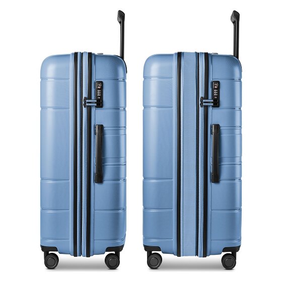 Redolz Essentials 11 4 roues Set de valises 3 pièces avec soufflet d'extension