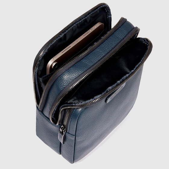 Piquadro Modus Special Sac à bandoulière Cuir véritable 19 cm