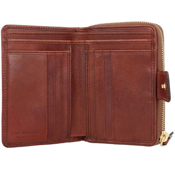 The Bridge Lucrezia Porte-monnaie en cuir 13 cm