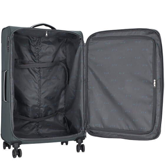 d&n Travel Line 9204 4 roues Valise cabine L 76 cm avec soufflet d'extension