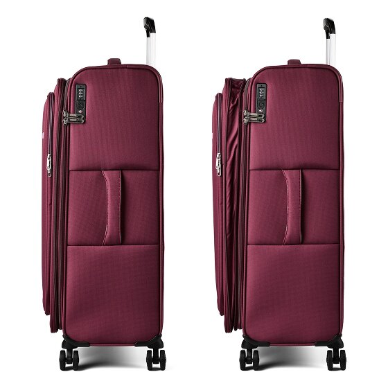 American Tourister Cloudrider 4 roues Valise cabine L 78.5 cm avec soufflet d'extension