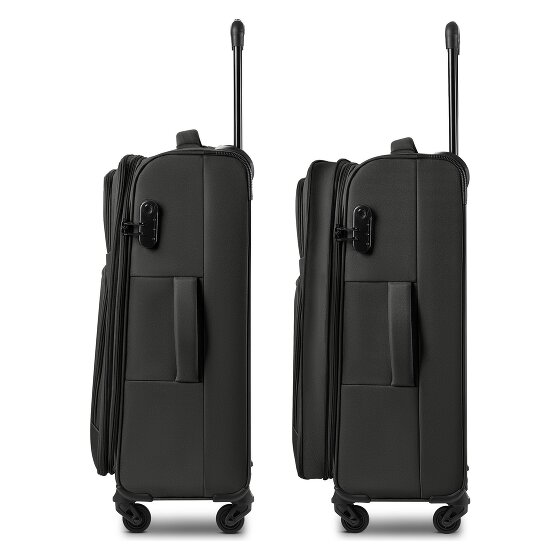 Smartbox Edition 04 4 roues Valise cabine 67 cm avec soufflet d'extension