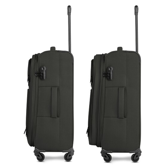 Smartbox Edition 04 4 roulettes Trolley 67 cm avec soufflet d'extension