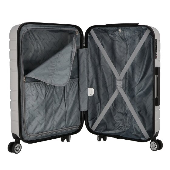Bench Seattle 4 roulettes Set de valises 3 pièces
