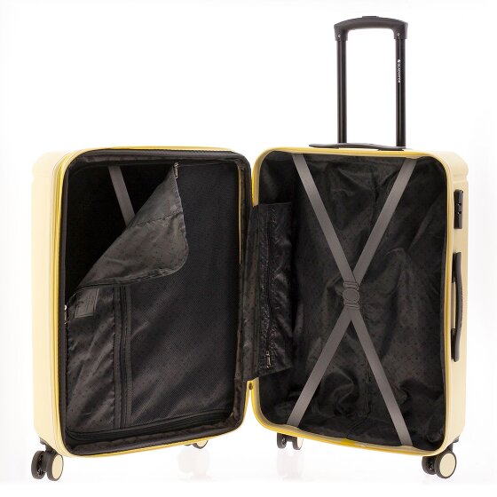 Gladiator 2900 4 roulettes Trolley M 67 cm avec soufflet d'extension