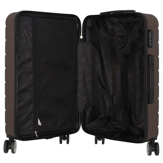 Nowi Bergamo 4 roulettes Trolley 65 cm