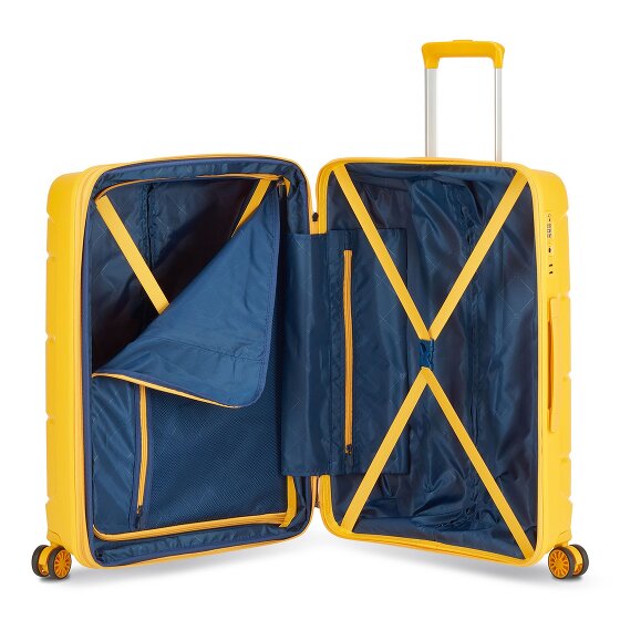 MODO by Roncato Starlight 3.0 4 roulettes Set de valises 2 pièces avec soufflet d'extension