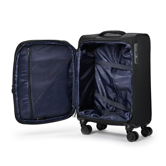 Cocoono Mauritius 4 roulettes Trolley de cabine S 58 cm avec soufflet d'extension