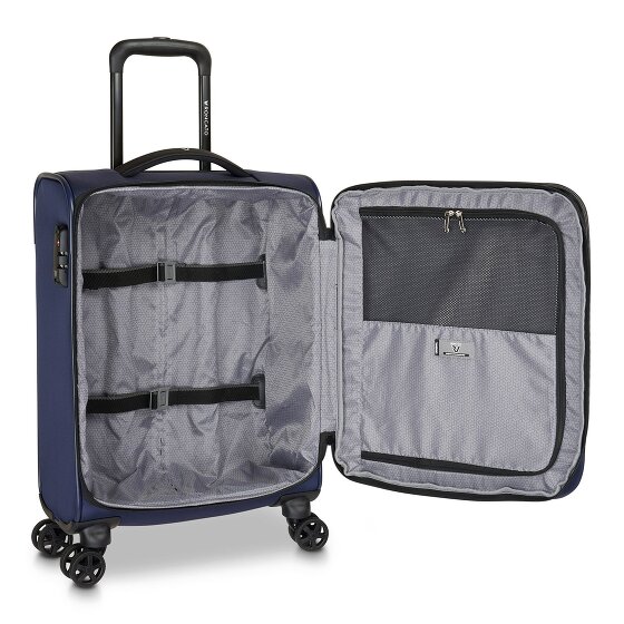 Roncato Metropolitan 4 roulettes Trolley de cabine 55 cm avec soufflet d'extension