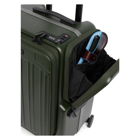 Piquadro PQ-Light 4 roues Valise cabine 55 cm Compartiment ordinateur