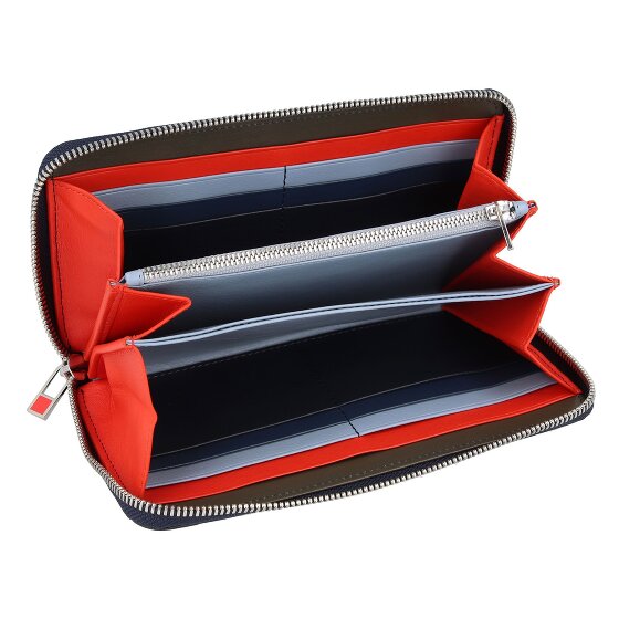 DuDu Mauritius Porte-monnaie Cuir véritable 19 cm