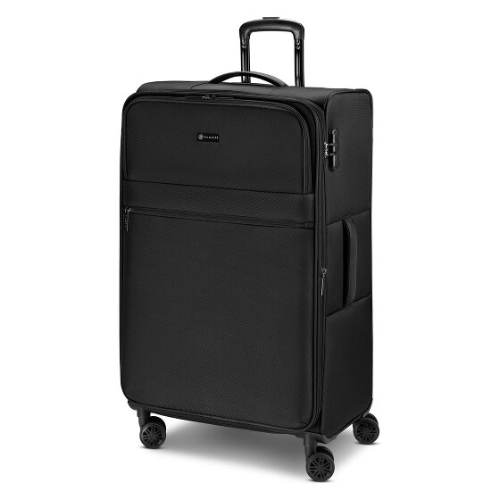 bugatti Valencia Soft 4 roues Valise cabine L 75 cm avec soufflet d'extension
